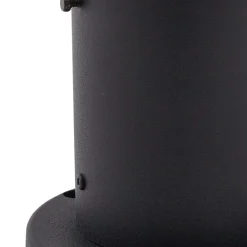 Lindby Dangan sokkellampe, hvit, høyde 32 cm, glass, metall| Sokkellamper Med Sensor|Terrassebelysning