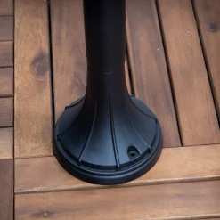 Lindby Daphne veilampe, 120 cm, svart, metall, E27| Terrassebelysning