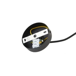 Lindby Doroteo hengelampe, 1 lyskilde, grå, glass Best