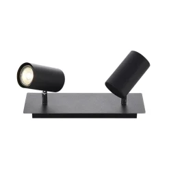 Lindby downlight Joffrey, 31 cm, 2 lyskilder, svart, GU10 Sale