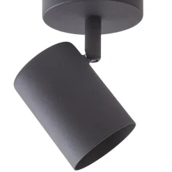 Lindby downlight Jorell, svart, 13 cm, 1 lyskilde, GU10| Design- Og Hotellbelysning|Kontorbelysning