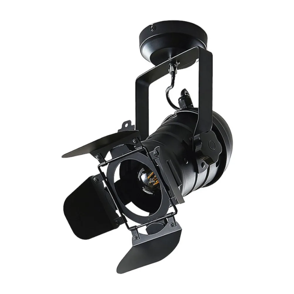 Lindby downlight Tilen, 1 lyskilde, svart, metall, 38 cm Clearance