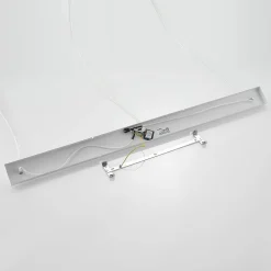 Lindby Elamira pendellampe, hvit, metall, 133 cm, 3 lyskilder. Outlet