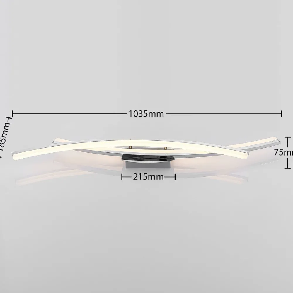 Lindby Elarit LED-taklampe, forkrommet| Design- Og Hotellbelysning|Led-Innendørs