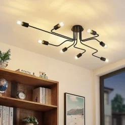 Lindby Elimar taklampe, 8 lyskilder Clearance