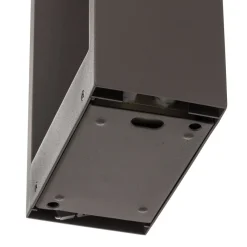 Lindby Emima LED-gatelampe, 60 cm, antrasitt, aluminium Discount