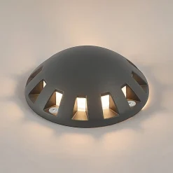 Lindby Emiro LED-bakkespot, kan kjøres på| Led-Utendørs|Utespotter