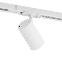 Lindby 1-fase skinnesystem Linaro, GU10, hvit, 5 lyskilder| Skinnesystem