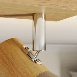 Lindby Filiz spotlight, 2 lyskilder, 27 cm, tre, betong, E14| Spotter I Tak|Taklamper