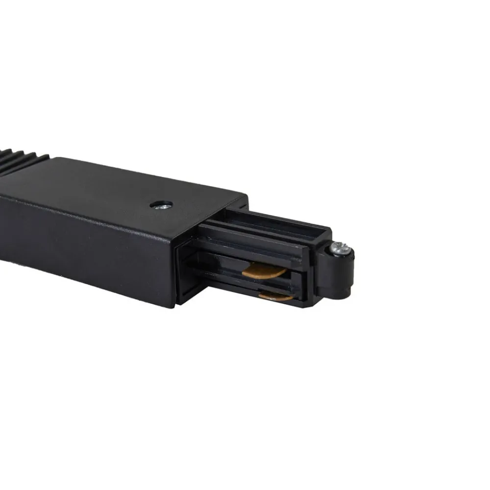 Lindby Flex-kontakt Linaro, svart, 1-fase system| Skinnesystem