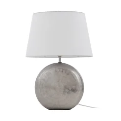 Lindby Florentino bordlampe, 49 cm, keramikk, tekstil| Bordlamper