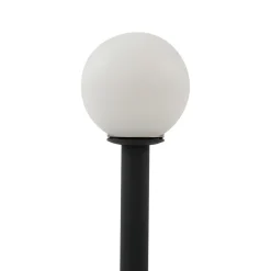 Lindby Freydis LED-solcellelampe, svart, aluminium, 2 000 K Sale