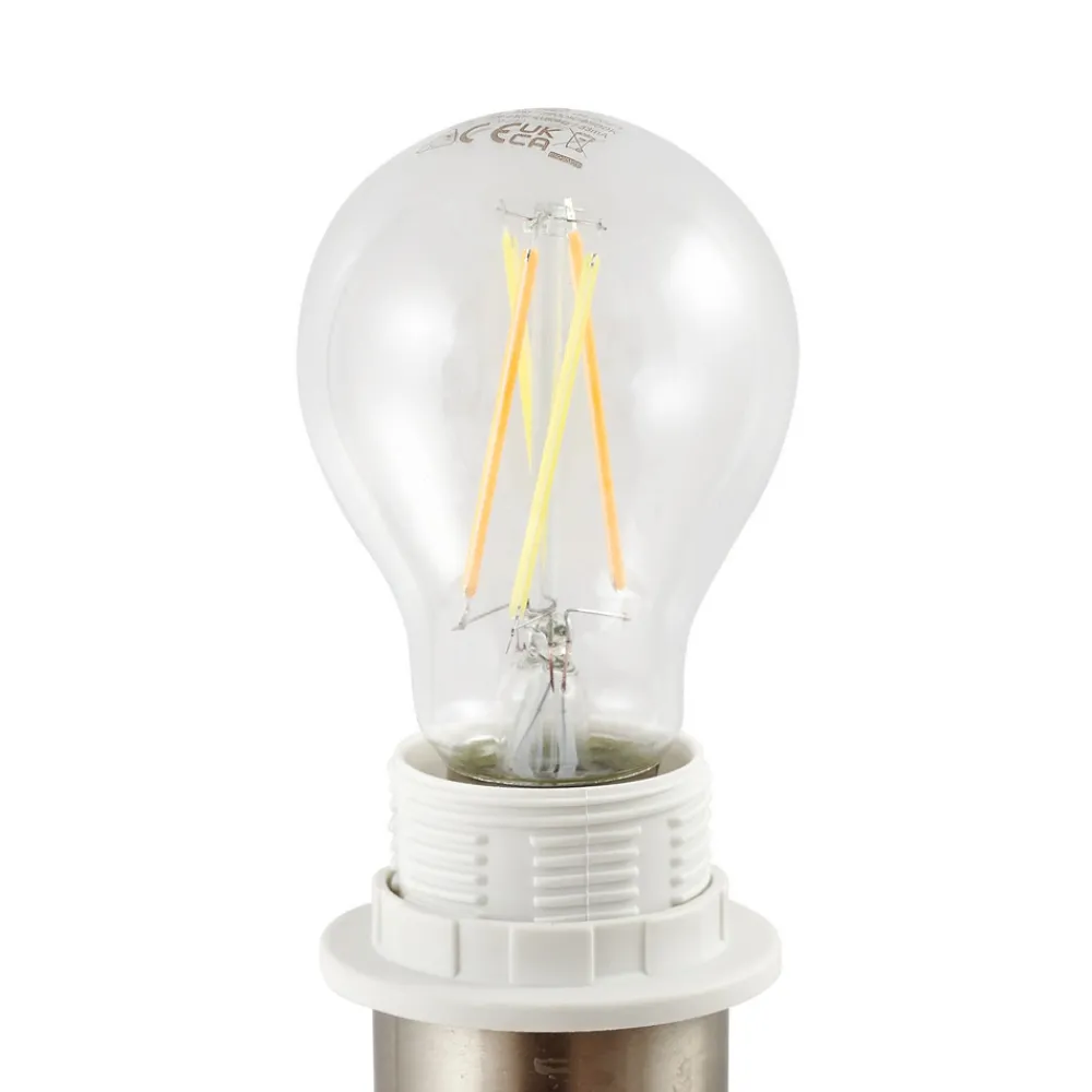 Lindby gulvlampe Adamio, Ø 45,5 cm, hvit, tekstil, stativ