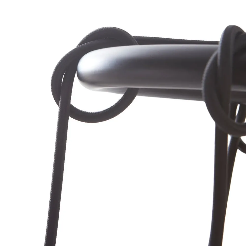 Lindby gulvlampe Elira, svart, metall, 150 cm høy, E27| Gulvlamper