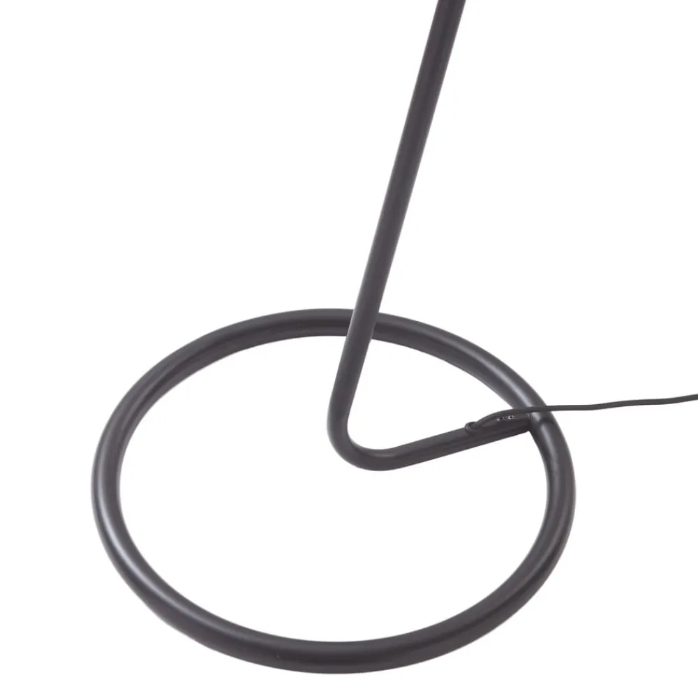 Lindby gulvlampe Elira, svart, metall, 150 cm høy, E27| Gulvlamper