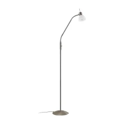 Lindby gulvlampe Gwendolin, 160 cm, glass, E14, justerbar
