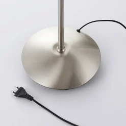 Lindby gulvlampe Gwendolin, 160 cm, glass, E14, justerbar