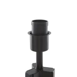 Lindby gulvlampe Herry, svart, tre, stativ, 153 cm| Gulvlamper