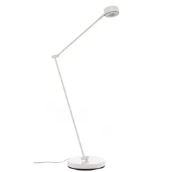 Lindby gulvlampe Jyla, hvit, 4000K, GX53, jern