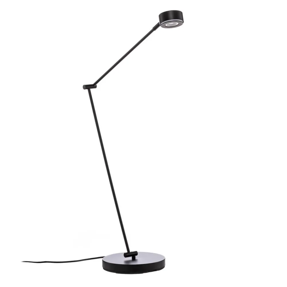Lindby gulvlampe Jyla, svart, 4000K, GX53, jern| Gulvlamper