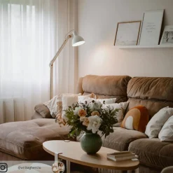 Lindby gulvlampe Shivanja, tre, justerbar, 146 cm, E27| Kontorbelysning|Gulvlamper