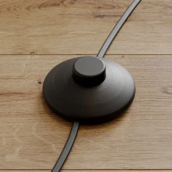 Lindby gulvlampe Sonika, 175 cm, nikkelfarget, glass, E27| Gulvlamper