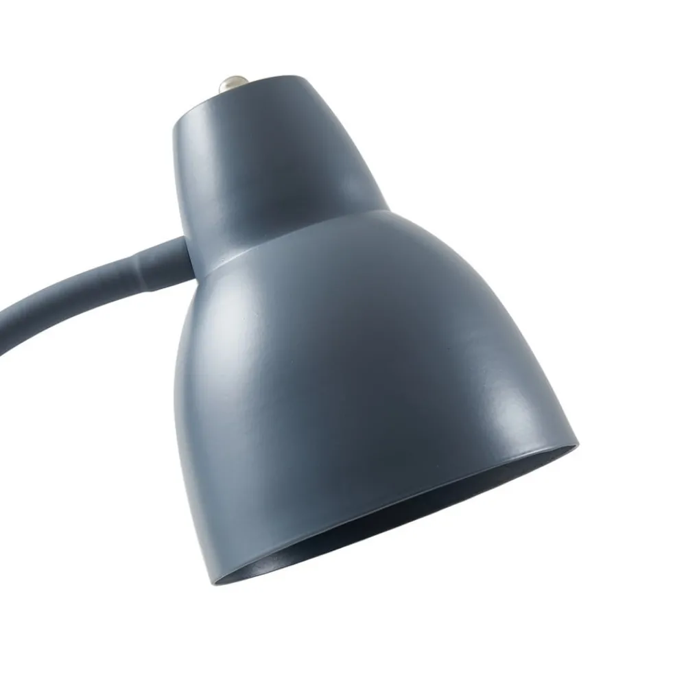 Lindby gulvlampe Tebbi, blå, metall, høyde 150 cm| Gulvlamper