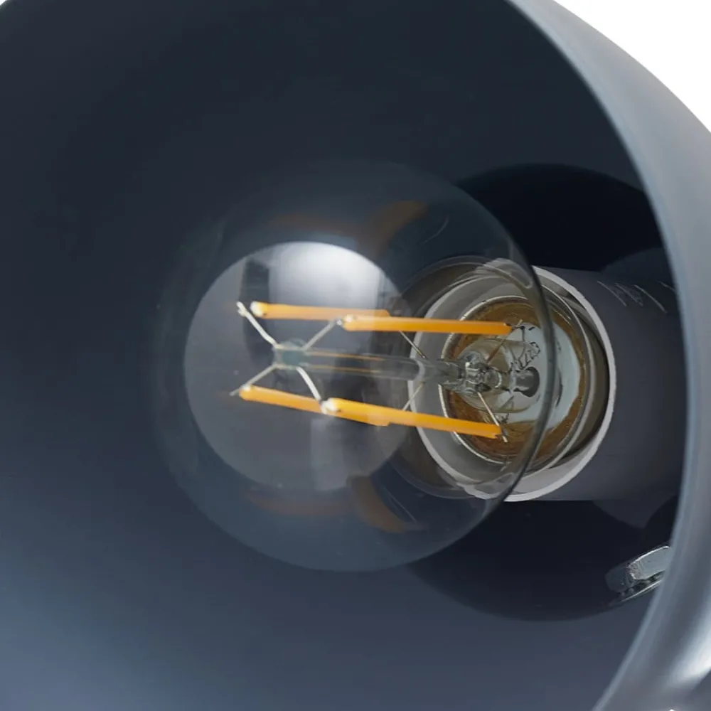 Lindby gulvlampe Tebbi, blå, metall, høyde 150 cm| Gulvlamper