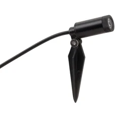 Lindby Heath LED-lampe med jordspyd, 4 stk, svart| Utespotter