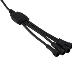 Lindby Heath LED-lampe med jordspyd, 4 stk, svart| Utespotter