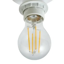 Lindby Helin taklampe, beige, stoff, Ø 35 cm| Taklamper