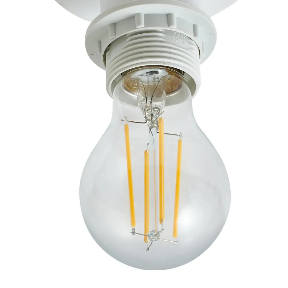 Lindby Helin taklampe, beige, stoff, Ø 35 cm| Taklamper