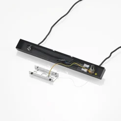 Lindby hengelampe Baliko, svart/messing, 5 lyskilder, GU10| Pendellamper