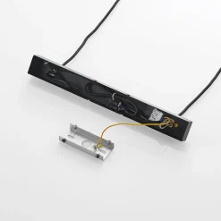 Lindby hengelampe Baliko, svart, 116 cm, 5 lyskilder, GU10 Sale