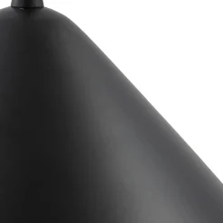 Lindby hengelampe Clarine, svart/hvit, Ø 32 cm, metall| Pendellamper