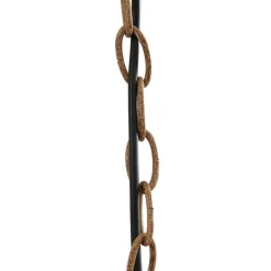 Lindby hengelampe Fibi, brun, gevir, 6 lyskilder E14 Clearance