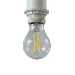 Lindby hengelampe Helin, hvit, Ø 35 cm, stoff| Pendellamper