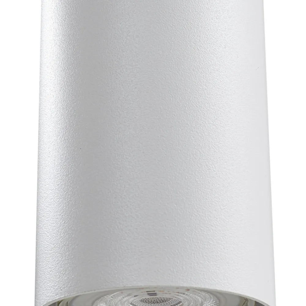 Lindby hengelampe Joffrey, 76 cm, hvit, 4 lyskilder, GU10