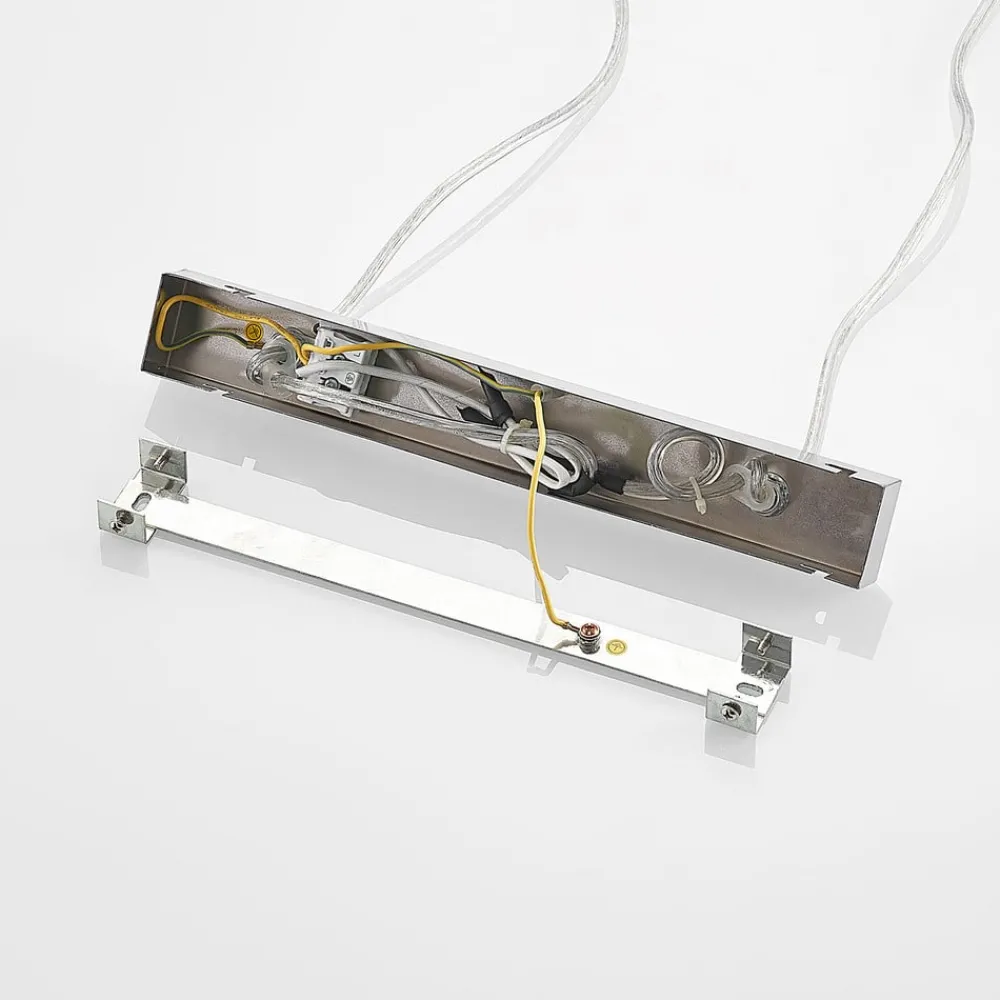 Lindby hengelampe Sofia, 68 cm, 3 lyskilder, E14, krom/klar| Pendellamper