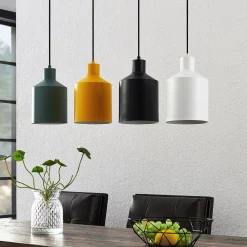 Lindby hengelampe Tirane, fargerik, metall, lengde 94 cm, E27| Pendellamper