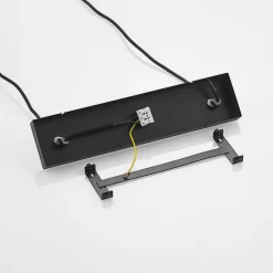 Lindby hengelampe Tirzana, 3 lyskilder, svart, metall, tre Sale