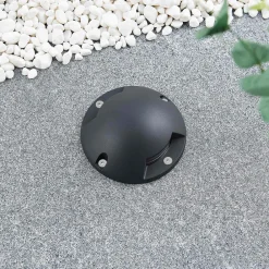 Lindby Huban gulv-spotlight med LED, 2 lyskilder Clearance