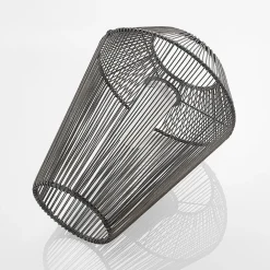 Lindby Kaati LED-solcellelykt rottingutseende 37cm| Solcellelamper