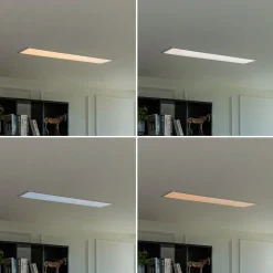 Lindby Kenma LED-panel, CCT, 29,6 cm x 119,6 cm New