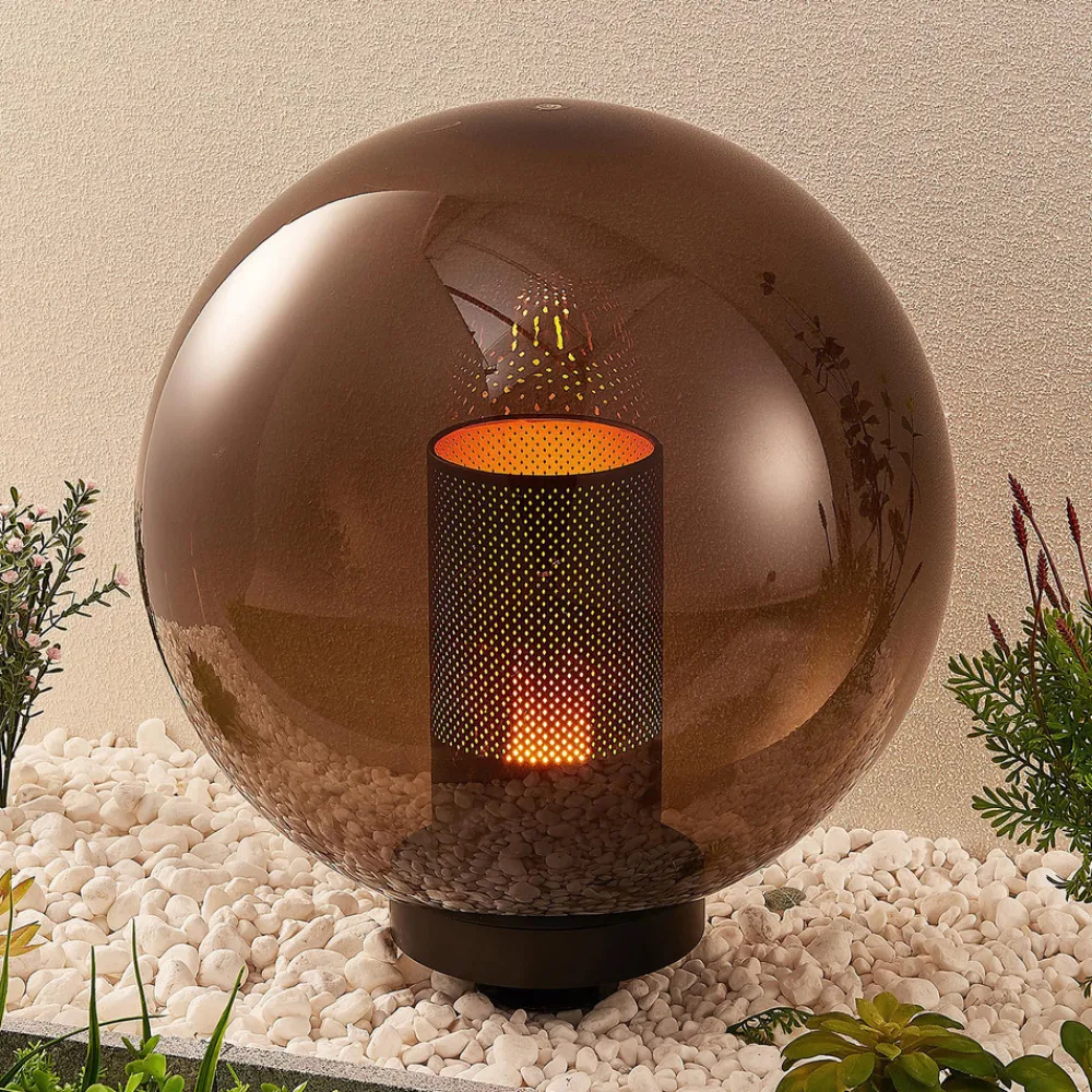 Lindby Kibara kuleformet dekolampe, Ø 40 cm New