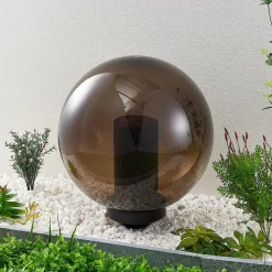 Lindby Kibara kuleformet dekolampe, Ø 40 cm New