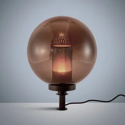 Lindby Kibara kuleformet dekolampe, Ø 40 cm New