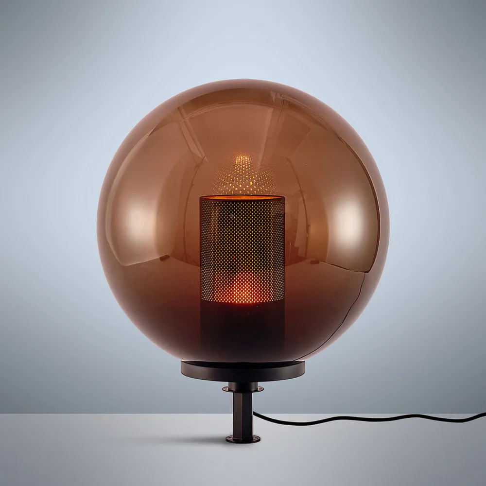 Lindby Kibara kuleformet dekolampe, Ø 50 cm Hot