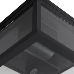 Lindby Kremena utendørs taklampe, svart| Taklamper Utendørs