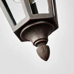 Lindby Lamina utendørs pendellampe, Ø 18 cm, lykt, E27 Clearance